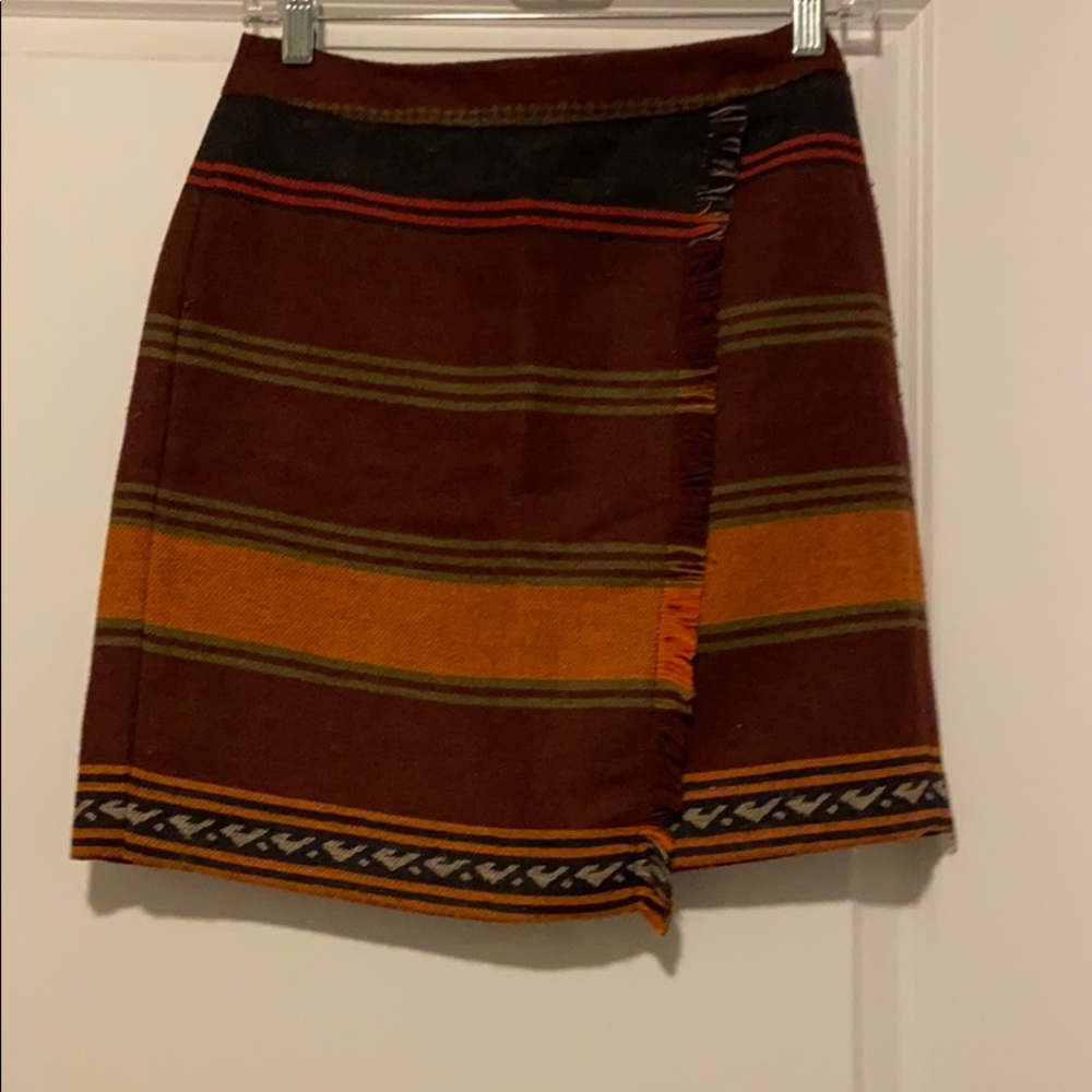 Loft Blanket Wrap Skirt